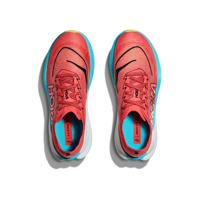 Hoka Dame Løbesko Mach X 2 Rød