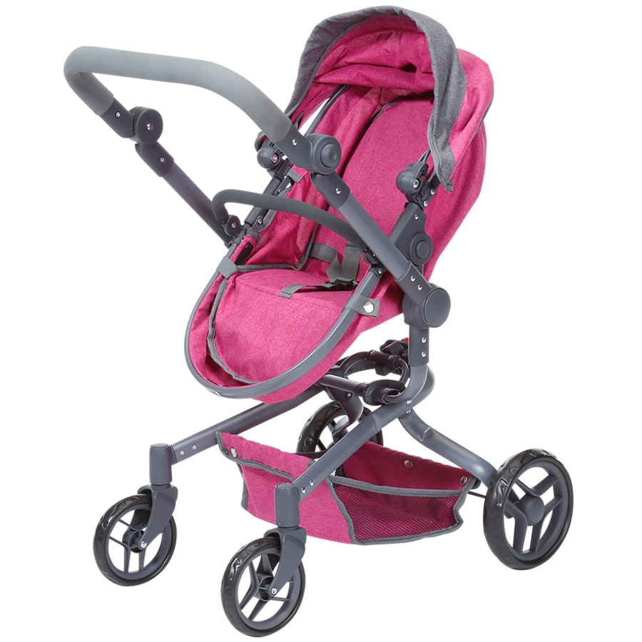 knorr toys® Puppenwagen Boonk - berry rosa