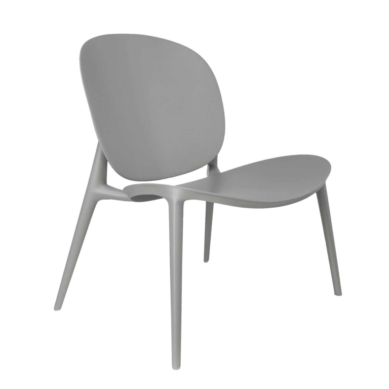Kartell Be Bop fauteuil Grijs