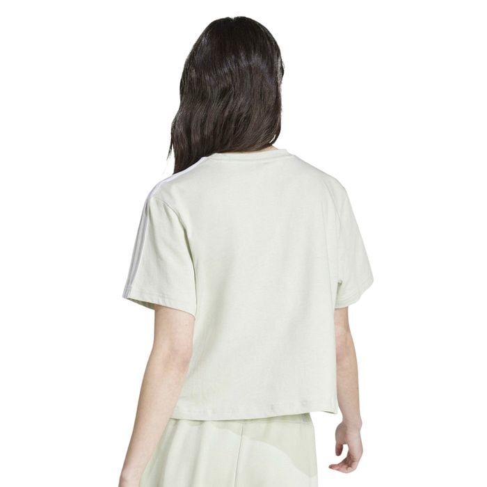 Adidas Essentials 3-Stripes Cropped Shirt Dames