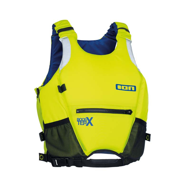 Gilet de flottabilite junior ion booster x sidezip lime