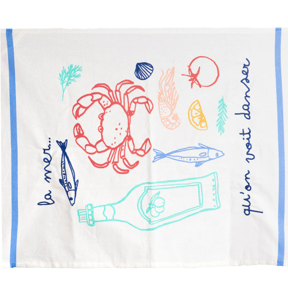 Lot de 2 torchons Ariel Amadeus