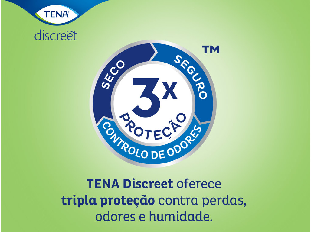 PENSOS INCONTINÊNCIA TENA DISCREET ULTRA MINI 28 UN