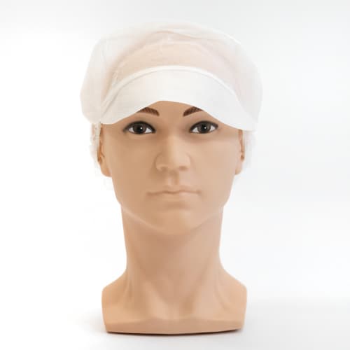 Casquette PLP 40g/m² blanc résille PLP 12g/m² Paredes