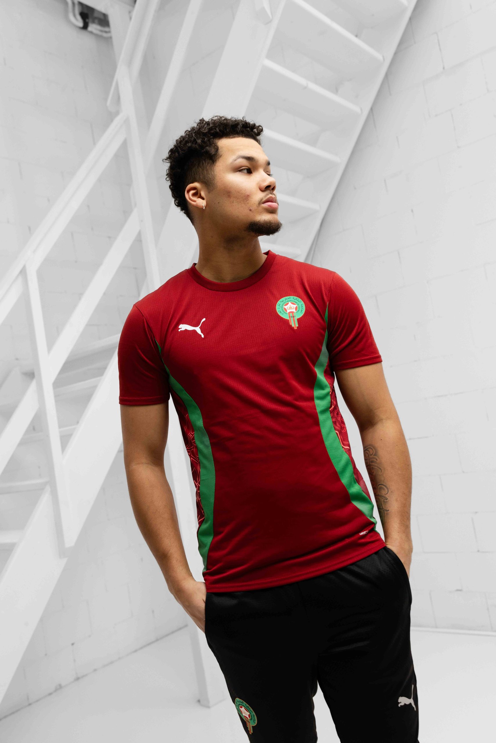 Marokko Pre-Match T-Shirt Senior 2025/2026