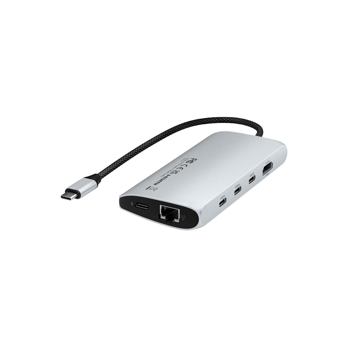 Satechi USB-C 8K Ethernet V3 Multiport USB hub (Silver)