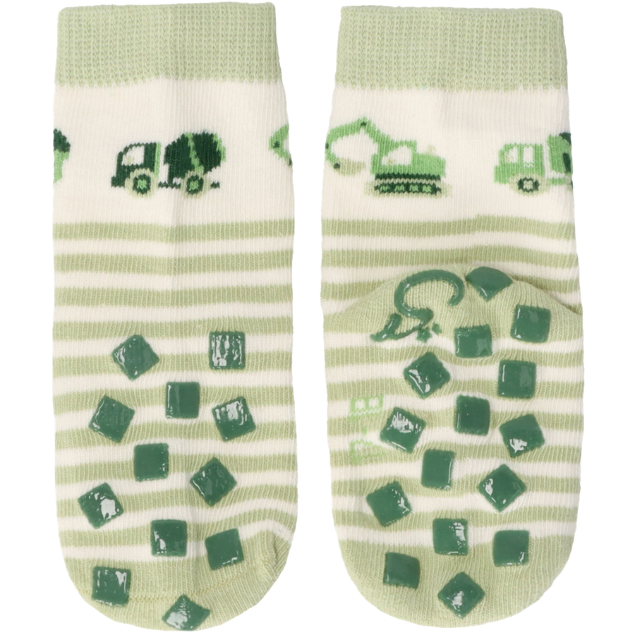Sterntaler ABS-Krabbelsocken DP Bagger blassgrün
