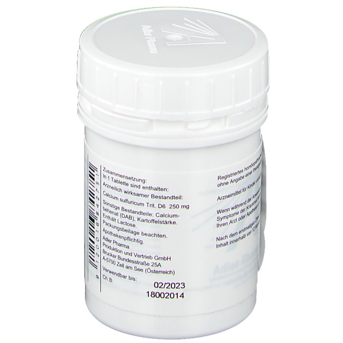 Adler Pharma Calcium sulfuricum D6 Biochemie nach Dr. Schüßler Nr. 12