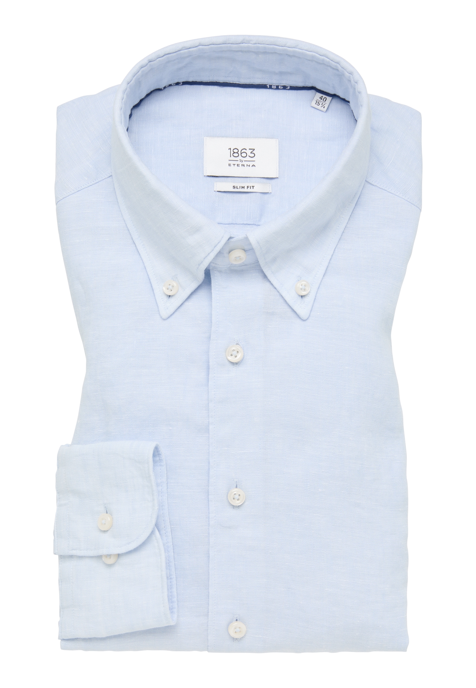 Eterna Langarmhemd »SLIM FIT«, EASY IRON (bügelleicht)