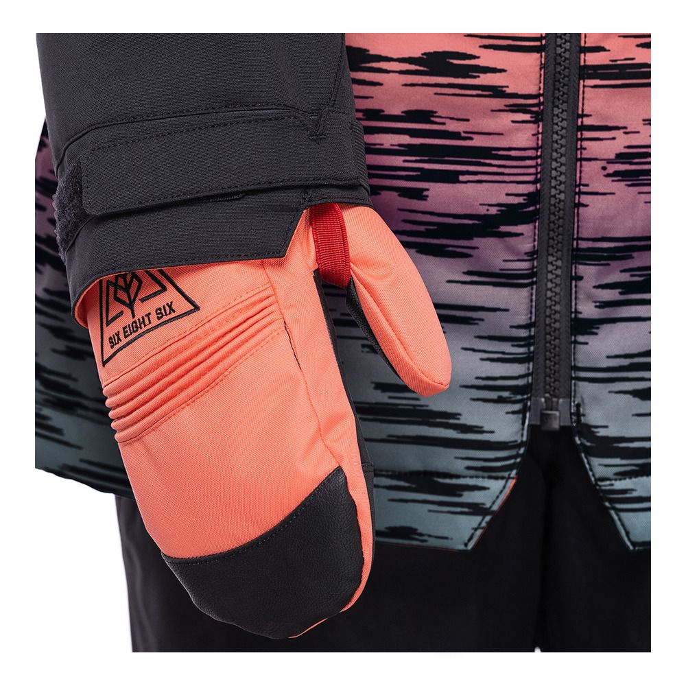 686 DREAM - Veste ski Femme black blue ikat