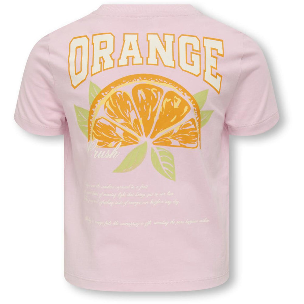 Køb kids ONLY Roseate Spoonbill Orange Kogannbel-Sun Life S/S Kort Tee Cs Jrs