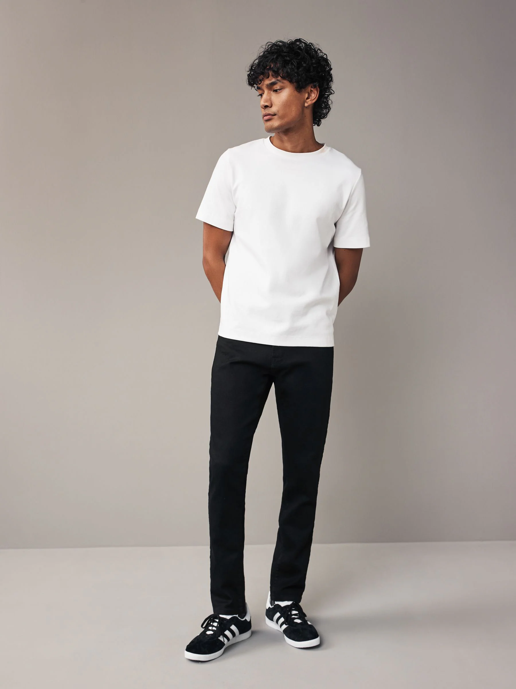 Zwart - Strakke Pasvorm - Comfortabele stretchjeans
