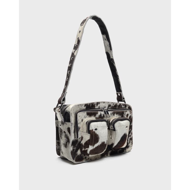 Núnoo<br>Skuldertaske Ellie Black Dots