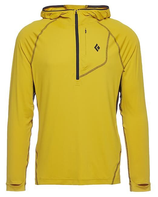 BLACK DIAMOND - T-SHIRT MANCHES LONGUES ALPENGLOW PRO HOODY M