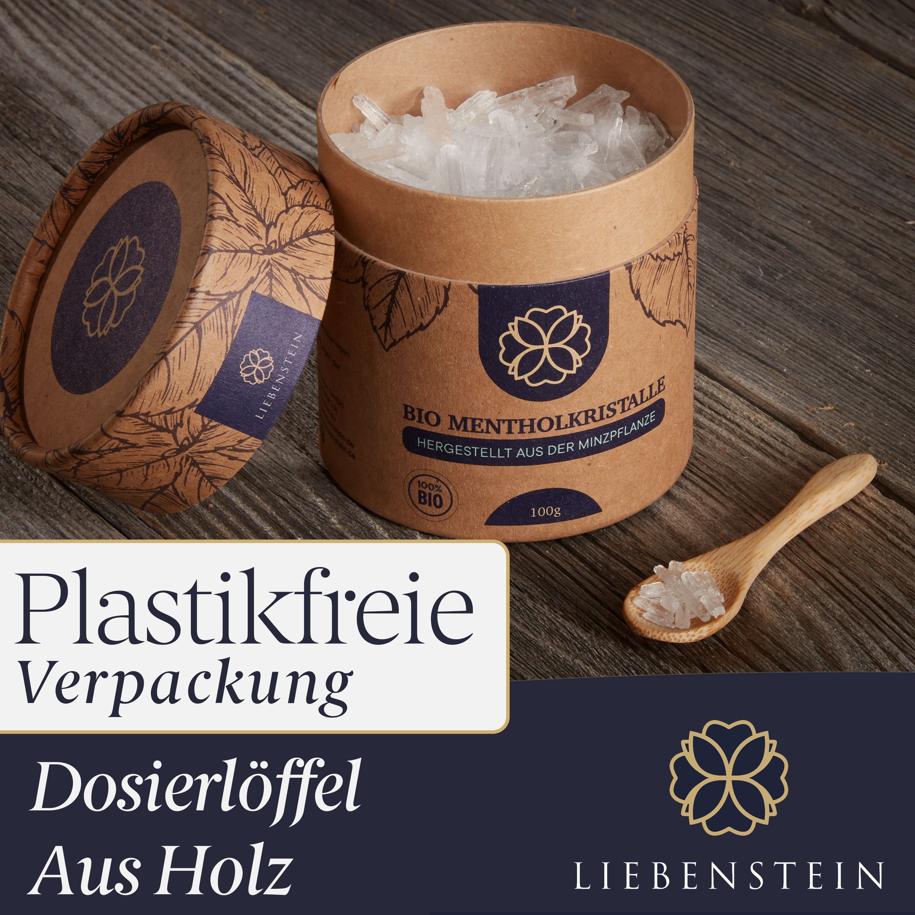 Liebenstein - BIO Mentholkristalle für die Sauna