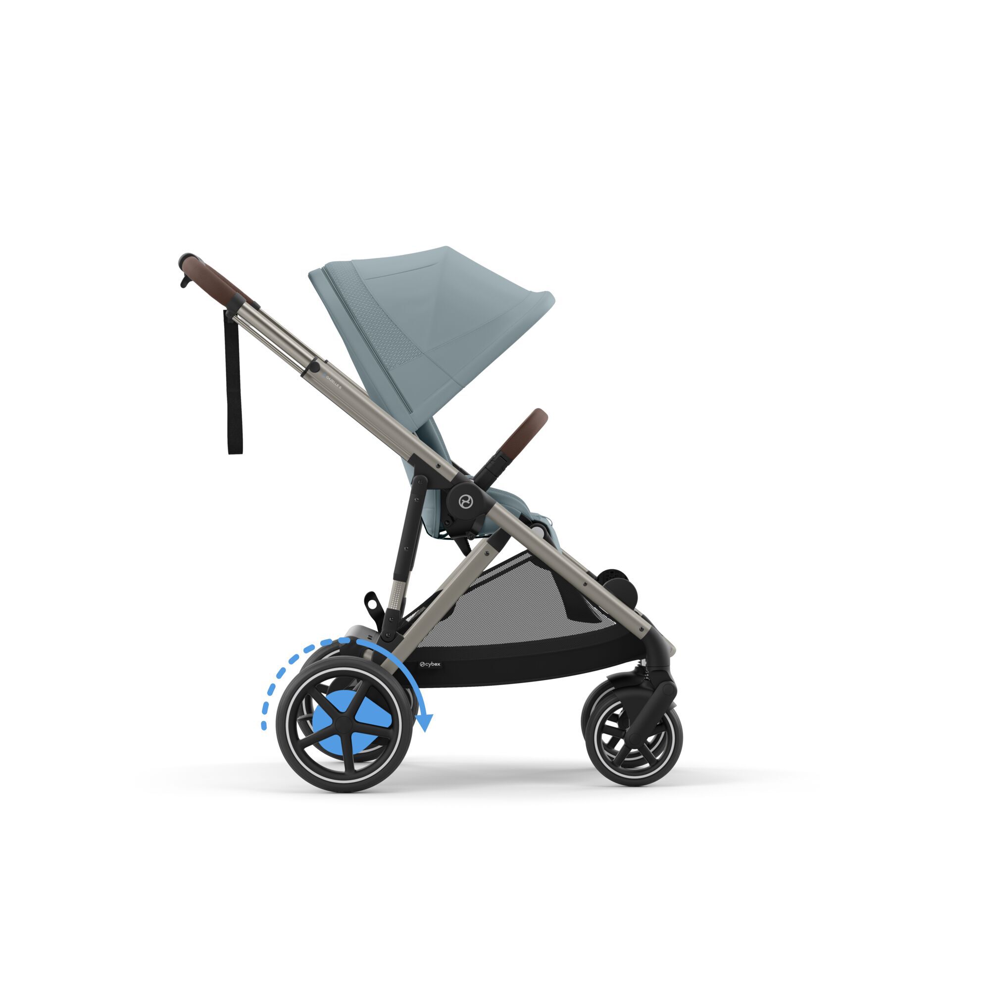 e-Gazelle S Stormy Blue (Taupe Frame)