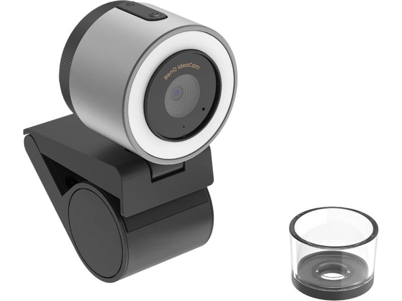 Benq IdeaCam S1 Pro All-in-One-Webcam mit Dokumentenkamera-/Mikroskop-Funktion und Fernbedienung