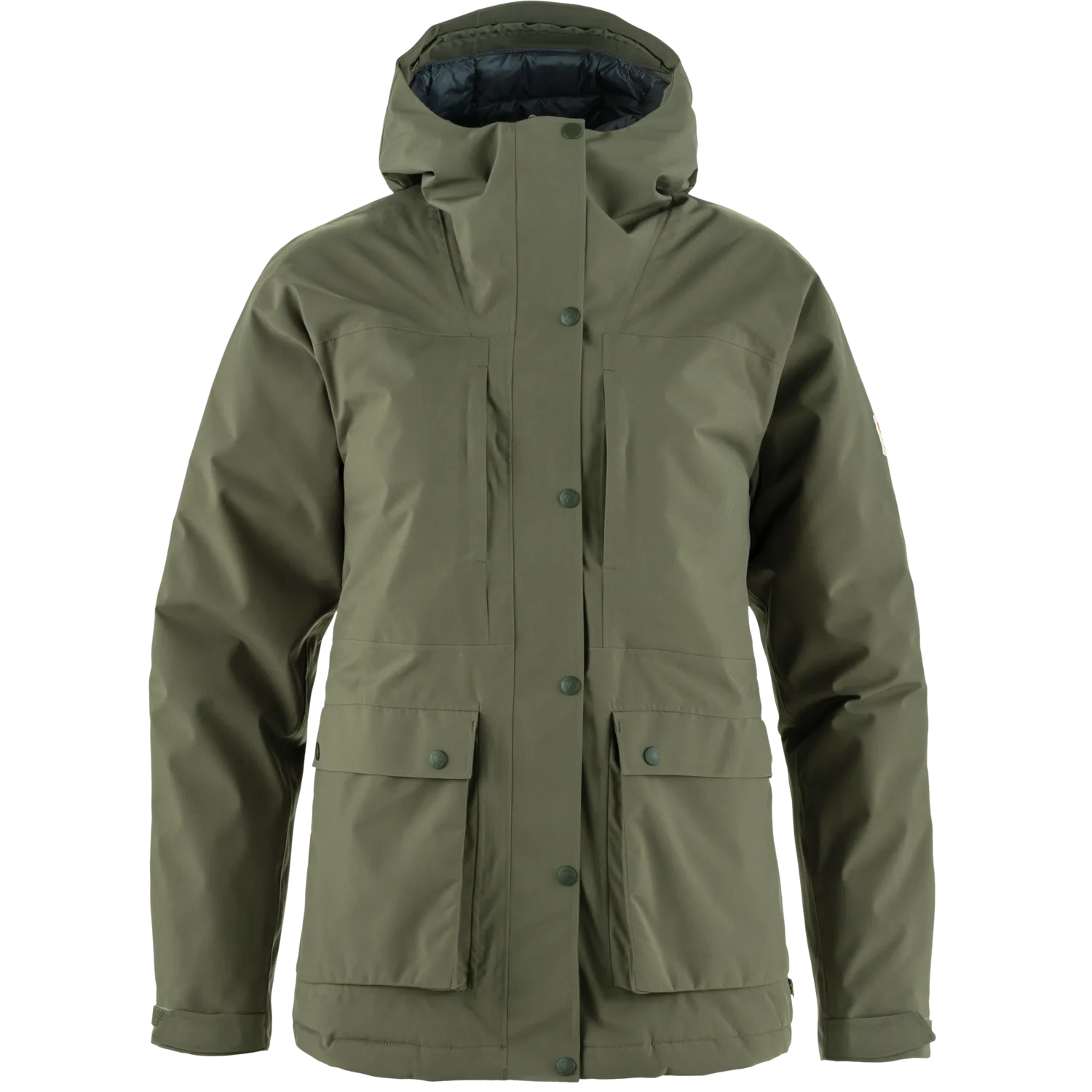 Fjällräven Women's Hc Hydratic Padded Jacket Laurel Green