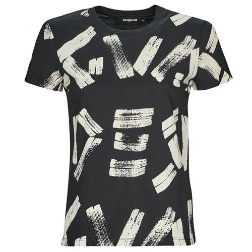 Desigual - TS_GLASGOW - Noir / Blanc