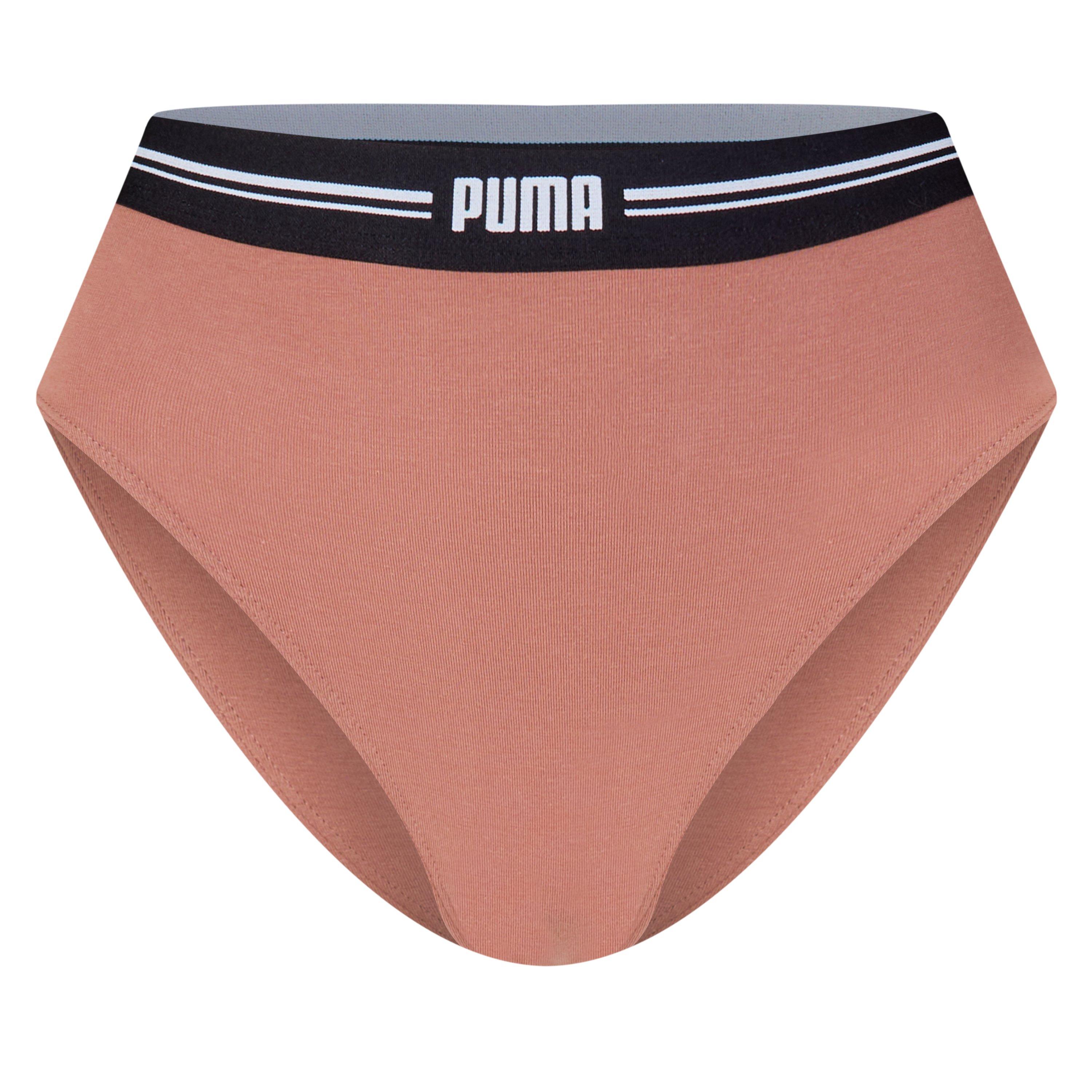Puma 2 Pack High Waist Briefs Womens