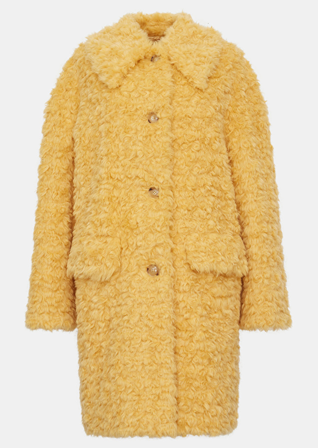 Manteau Maeljaune en fausse fourrure