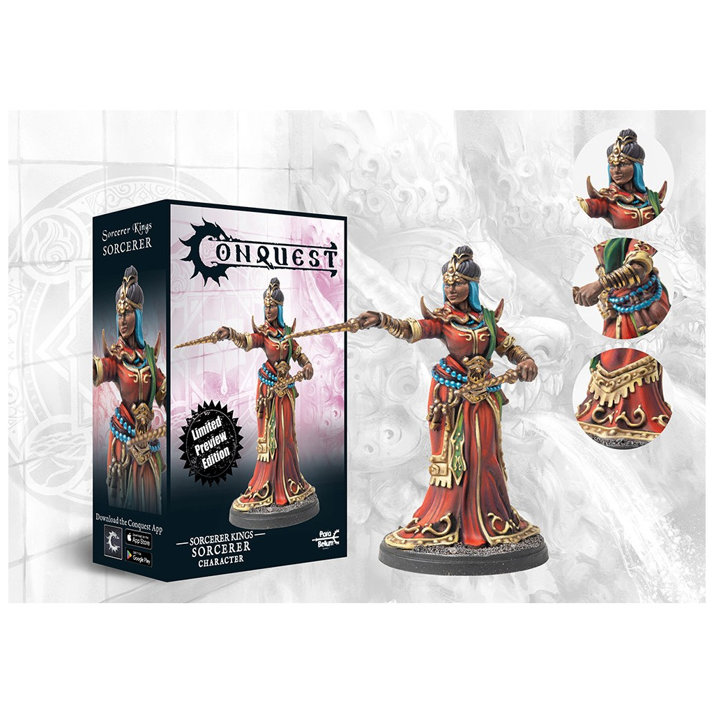 Conquest - Sorcerer Kings - Sorcerer Limtied Edition Preview Sculpt