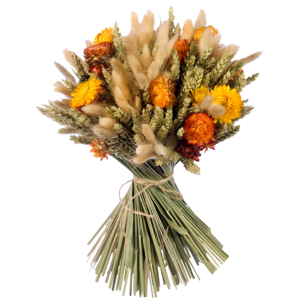 Kit diy fs - bouquet orange/naturel