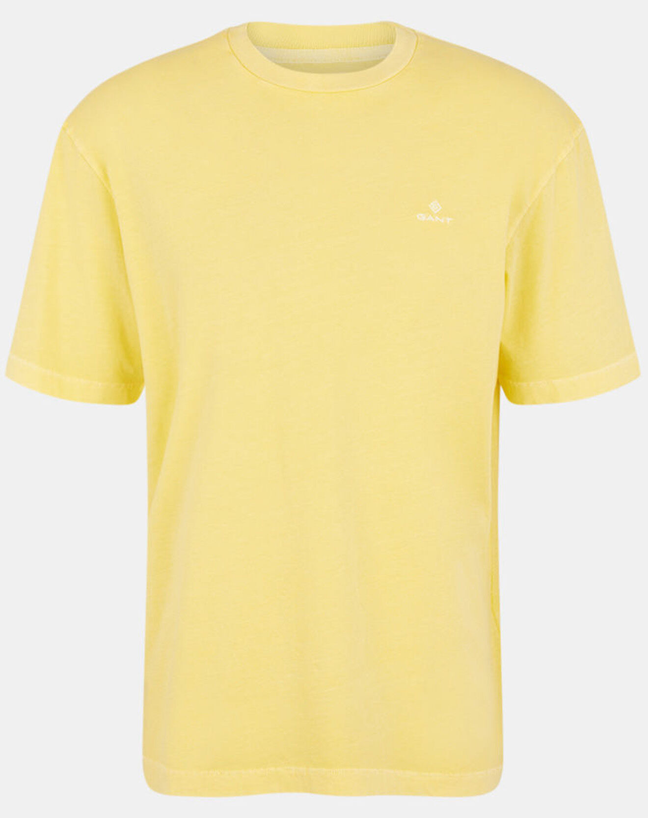 Gant T-Shirt Light Wash Pastel jaune
