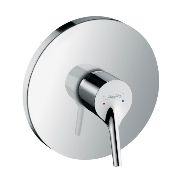 Hansgrohe Talis S inbouw douchekraan met instelbare temperatuurbegrenzer afbouwdeel chroom