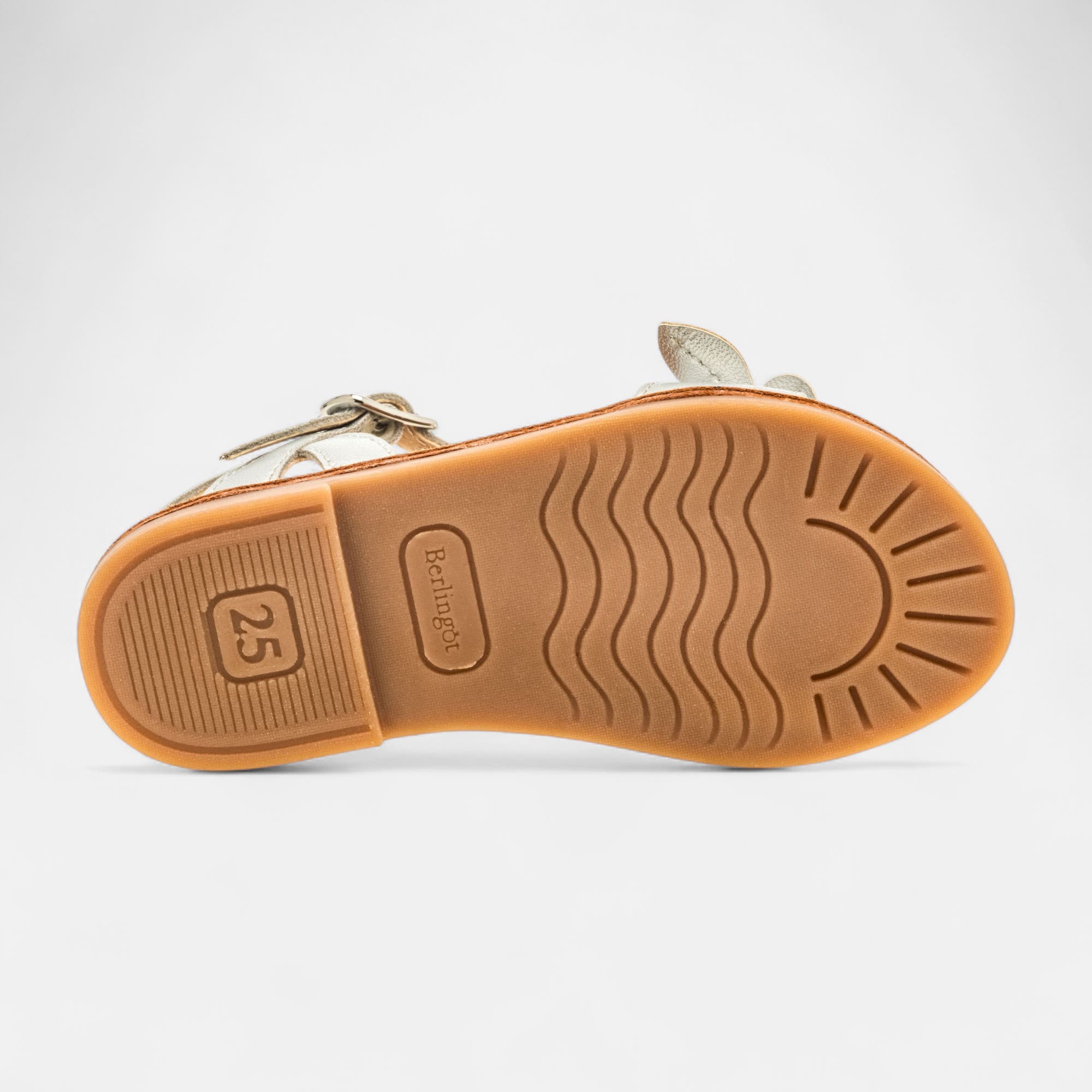 Nu-pieds Fille argent
