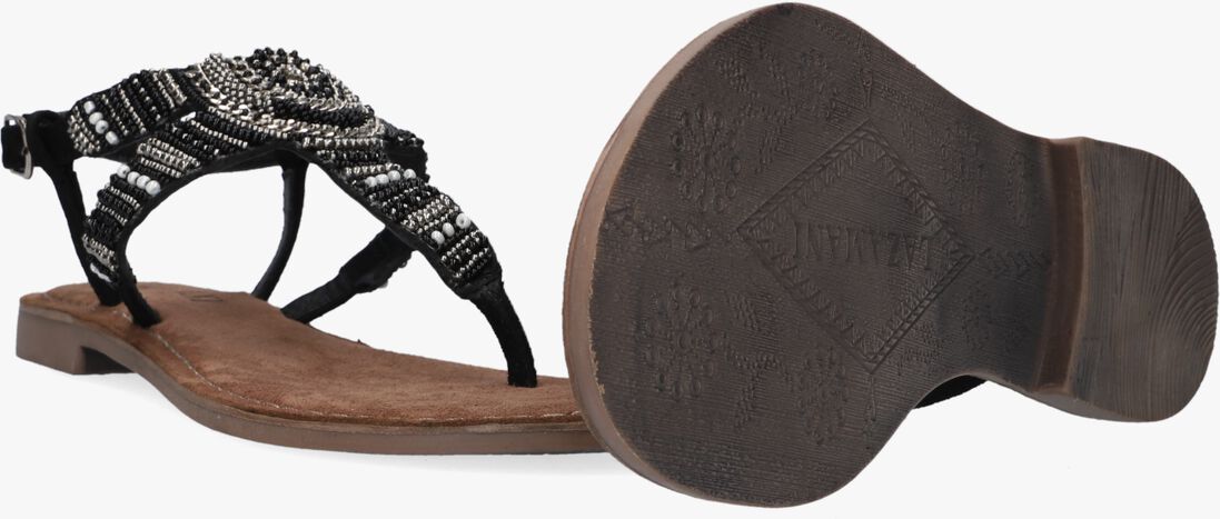 LAZAMANI zwarte lazamani teenslippers 75.765