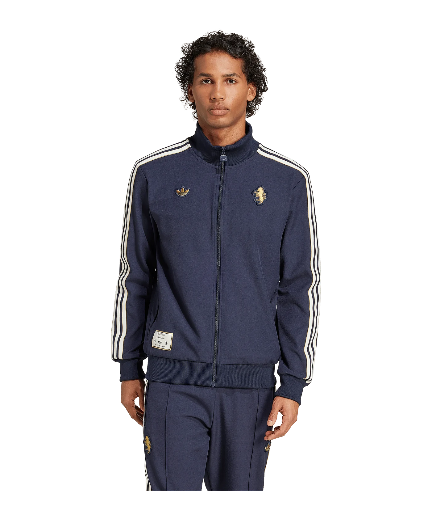 adidas FC Juventus Turin Trainingsjacke Blau