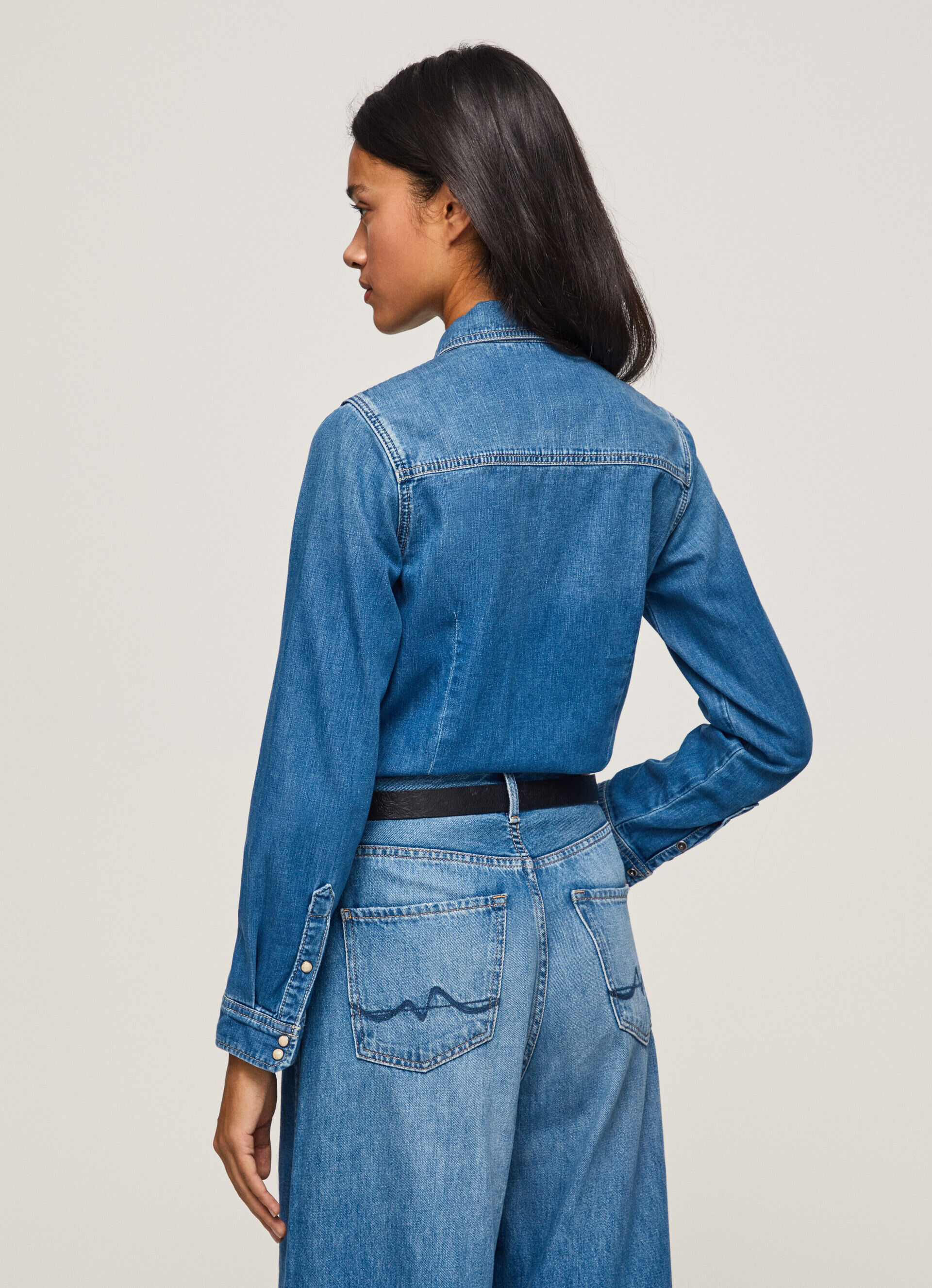 CAMISA JEANS SLIM FIT - jeans