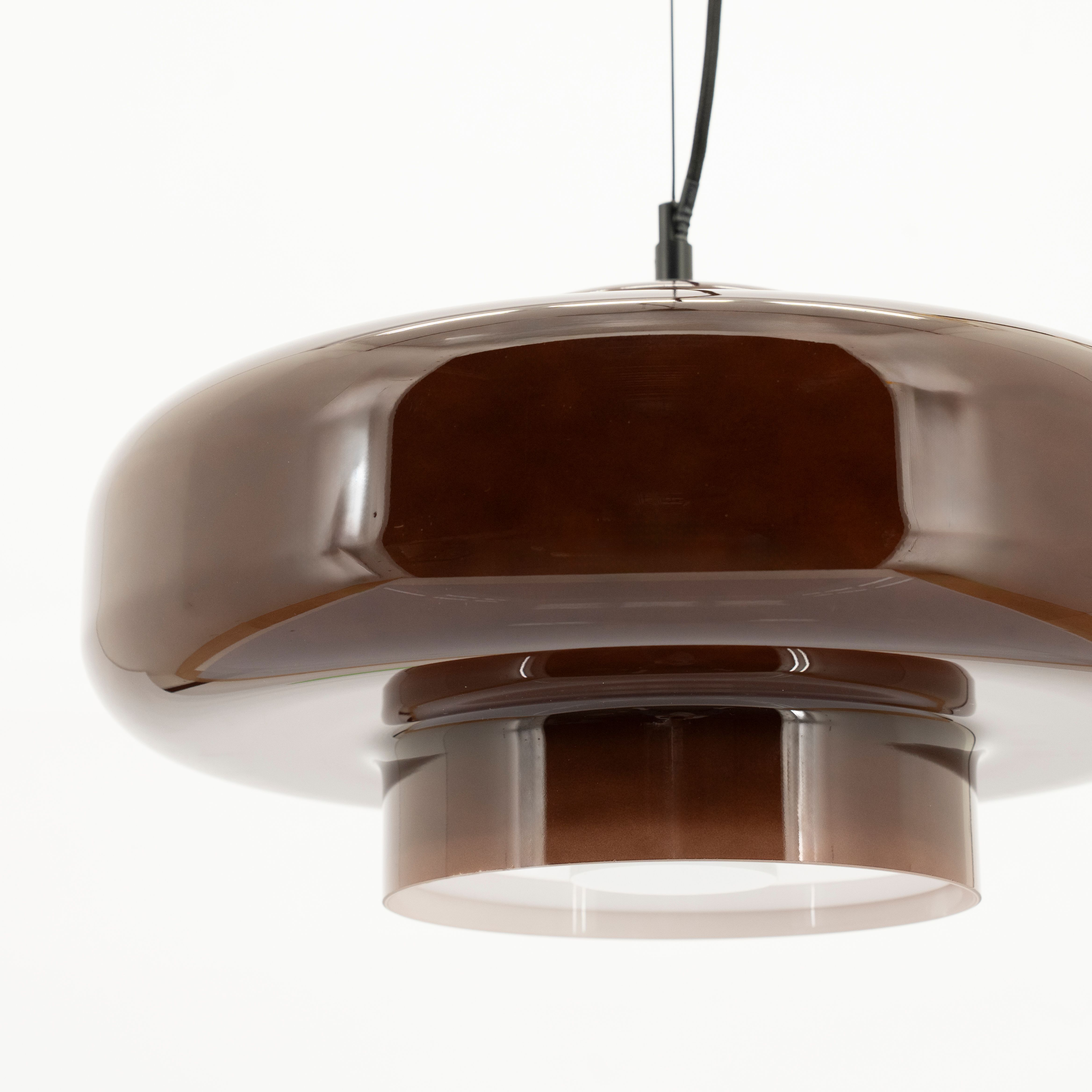 Hanglamp Bruin 250430 Vetro ⌀40  x H20 cm