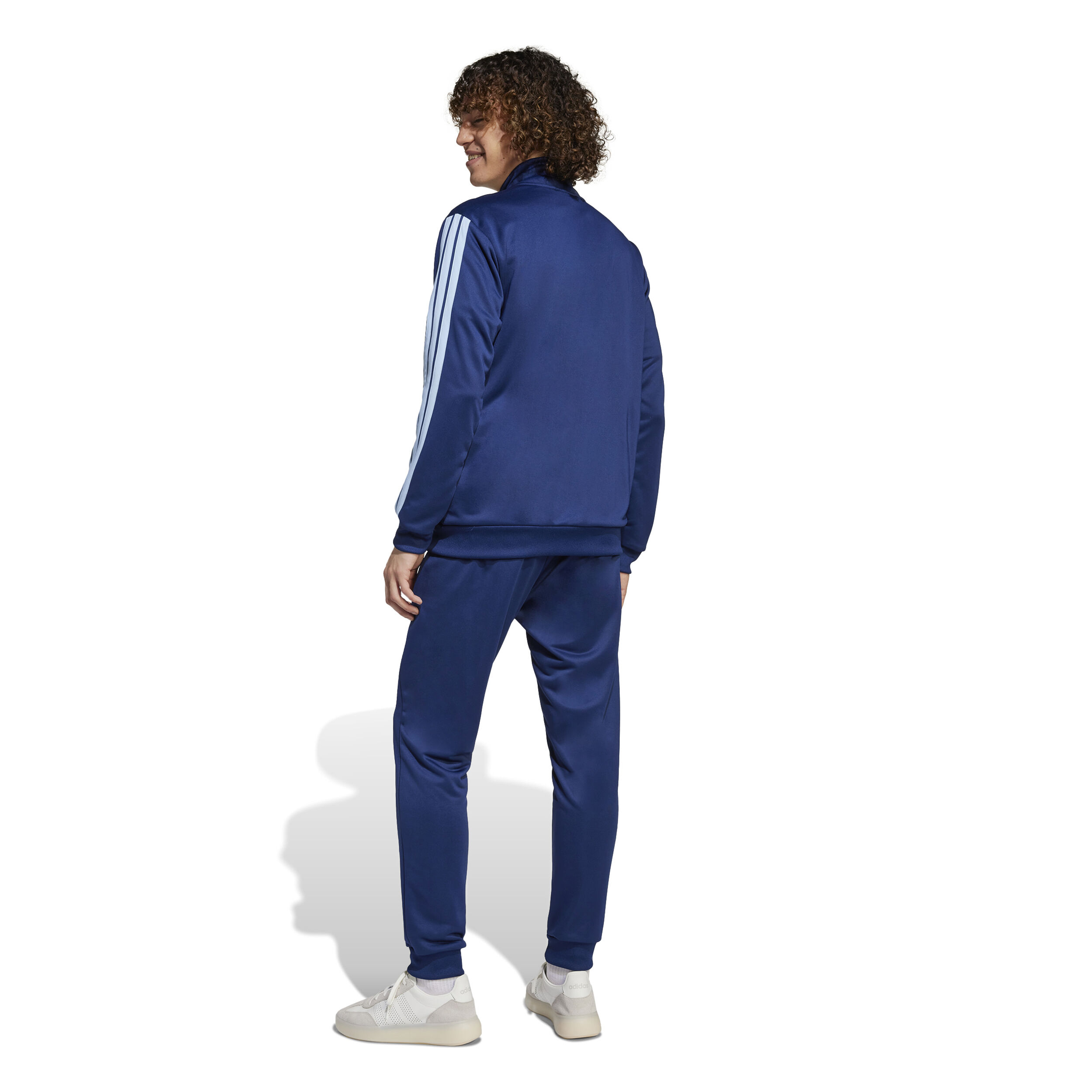adidas 3 Stripes Woven Survêtement Hommes - Bleu Foncé