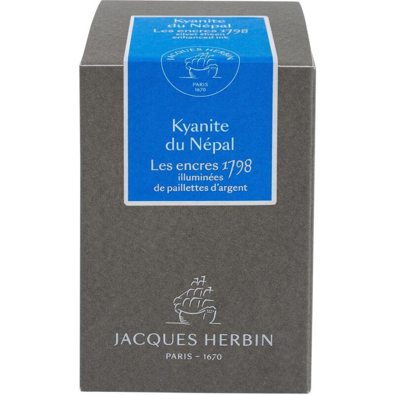Encre 1798 à paillettes argentées - Kyanite du Népal