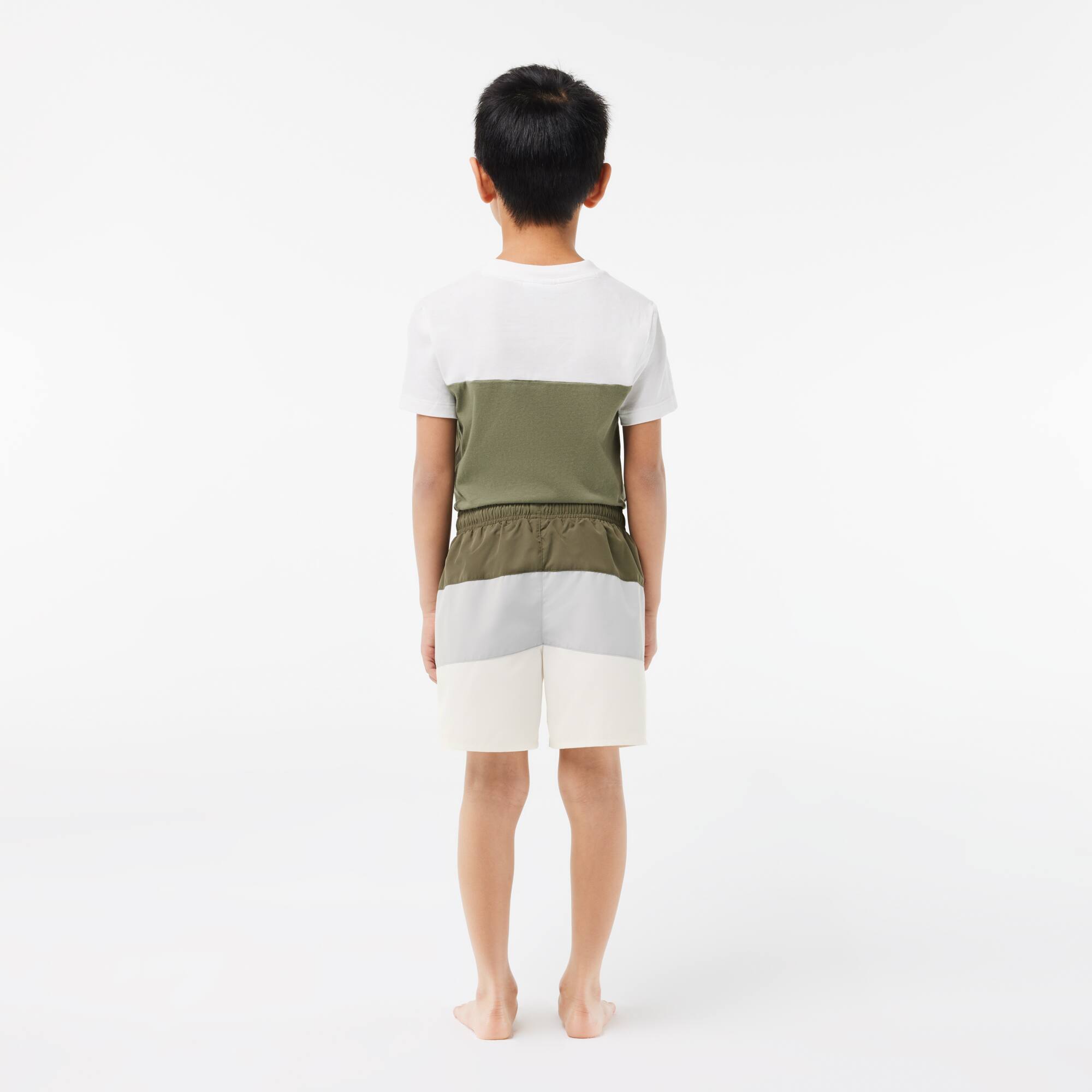 Colourblock Badehose Bademode - Grün - Lacoste - Jungen