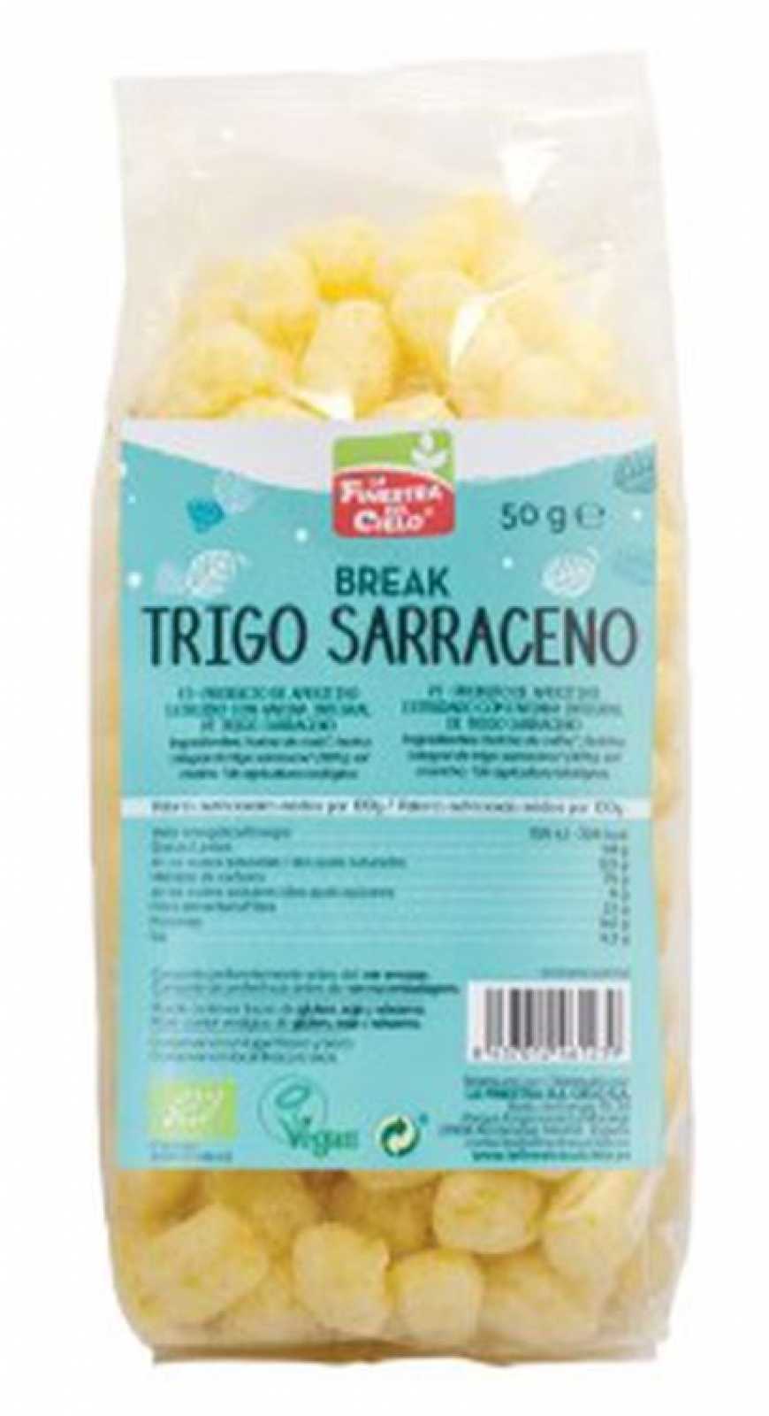janela para o céu Snacks Alforfón 50 gramas
