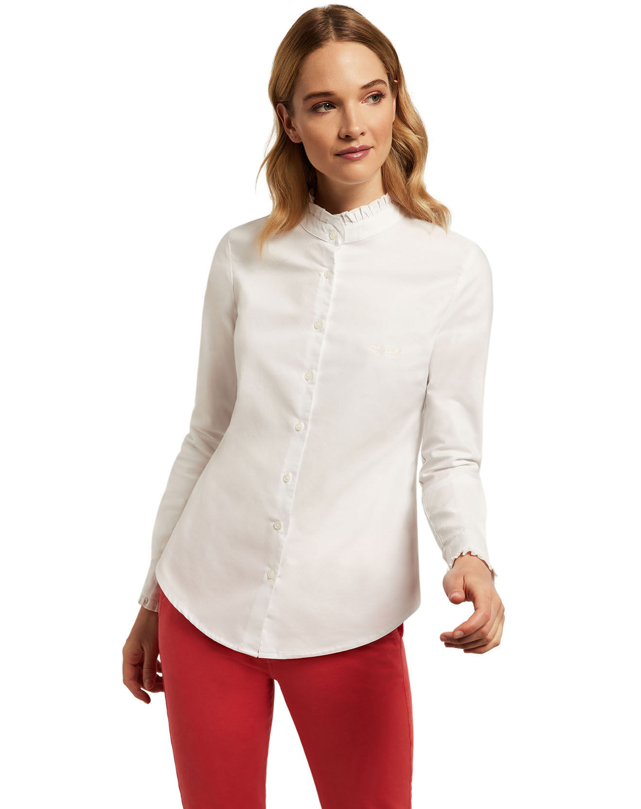 Polo Club Chemise Lilly blanche