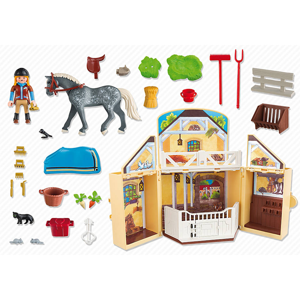 PLAYMOBIL Country speelbox paardenstal 5418
