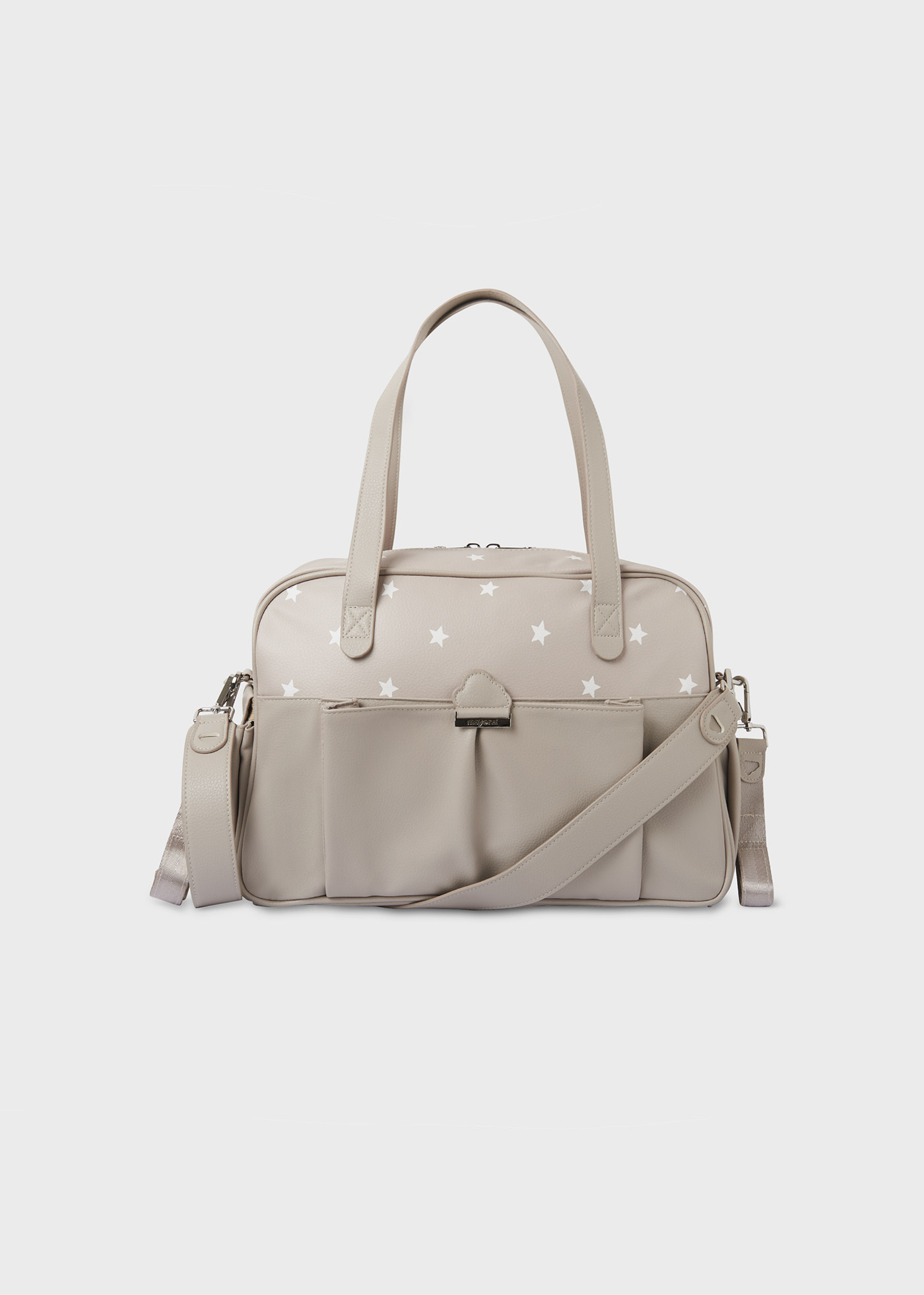 Bolsa de maternidade cravejada de estrelas