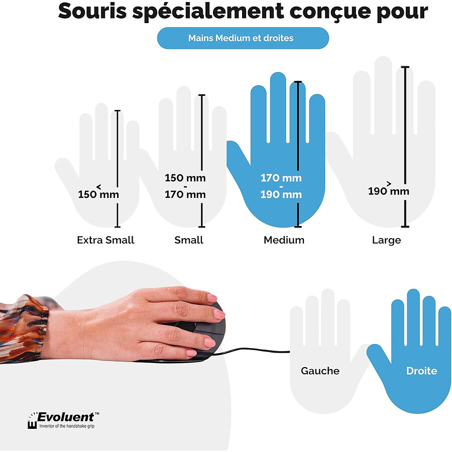 Evoluent VerticalMouse D Medium