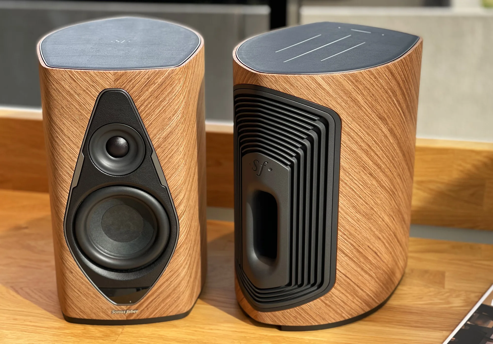 Sonus Faber Duetto Noyer Enceintes sans fil hi-fi