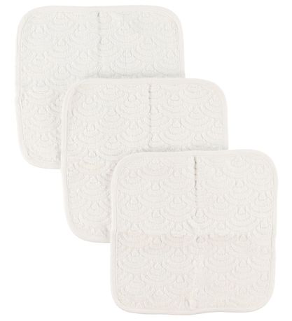 Cam Cam Waschlappen - 3er-Pack - Off-White