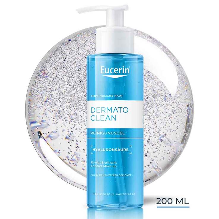 Eucerin Dermatoclean Hyaluron Reinigungsgel, 200 ml