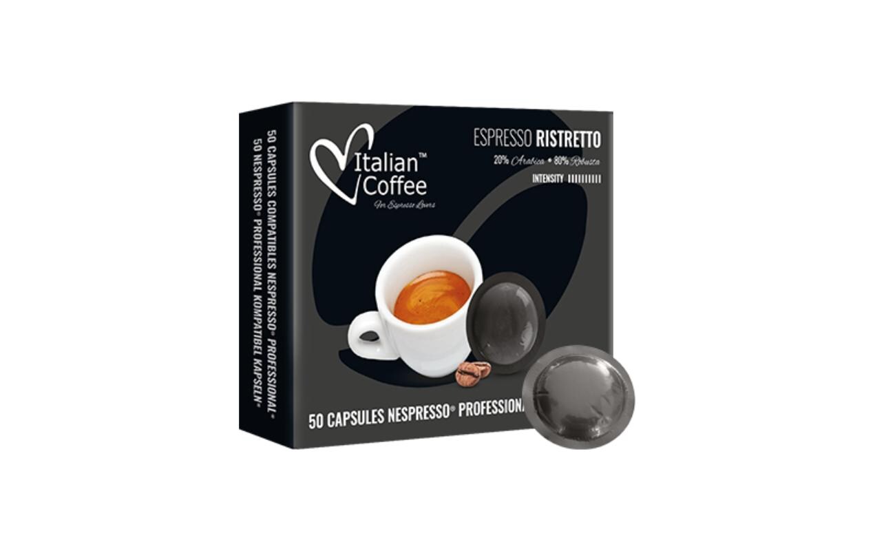 Professional Pads Ristretto 50 StückNespresso Professional Pads für einen starken Kaffee