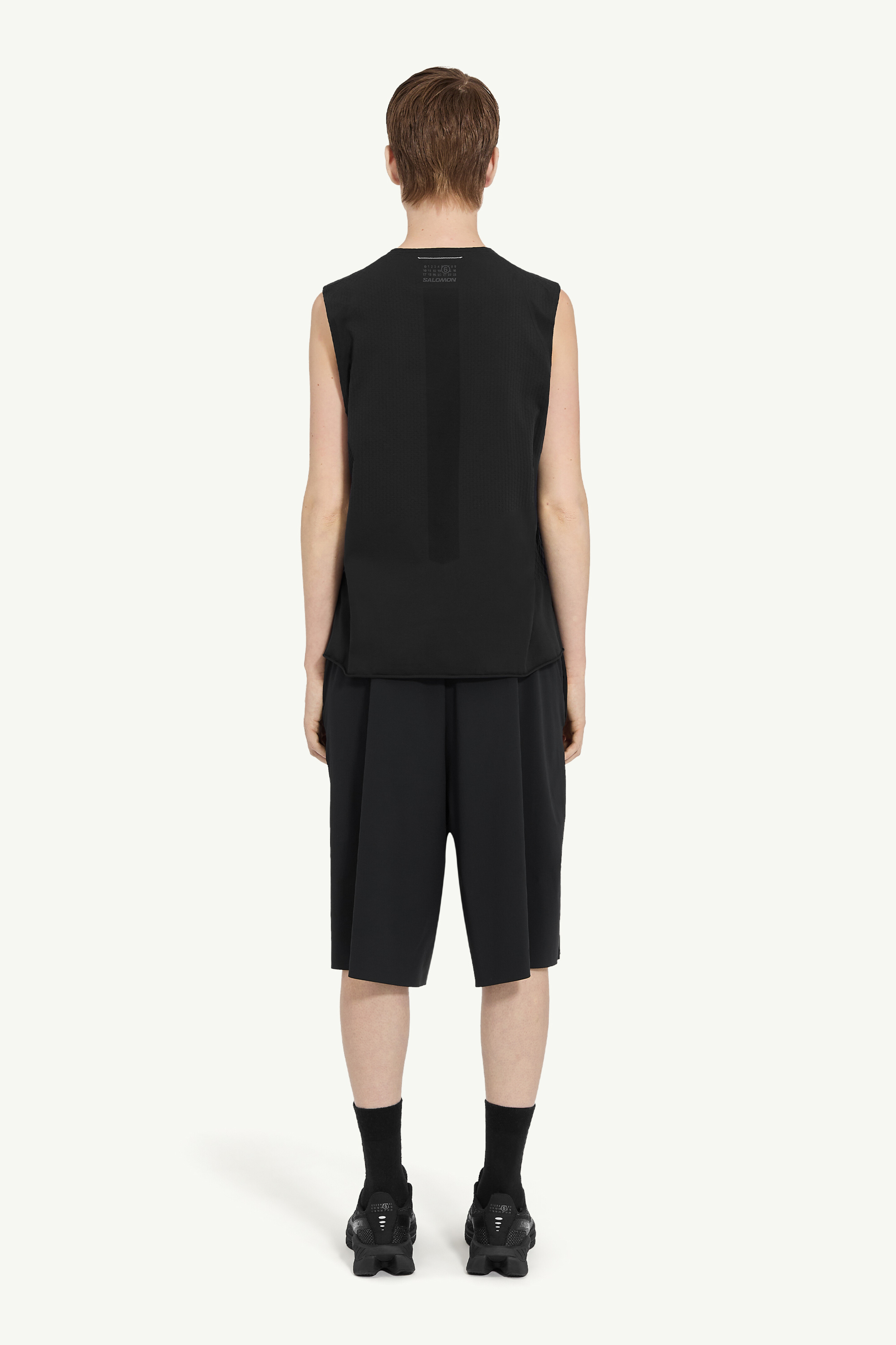 Black Printed T-Shirt MM6 x Salomon | MM6 Noir