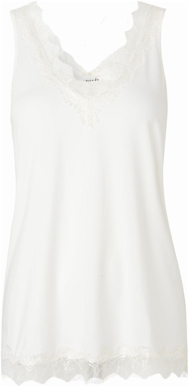 rosemunde Unterziehshirt »Billie Tank Top«, Vintage-Spitzenbesatz an V- Ausschnitt und Saum