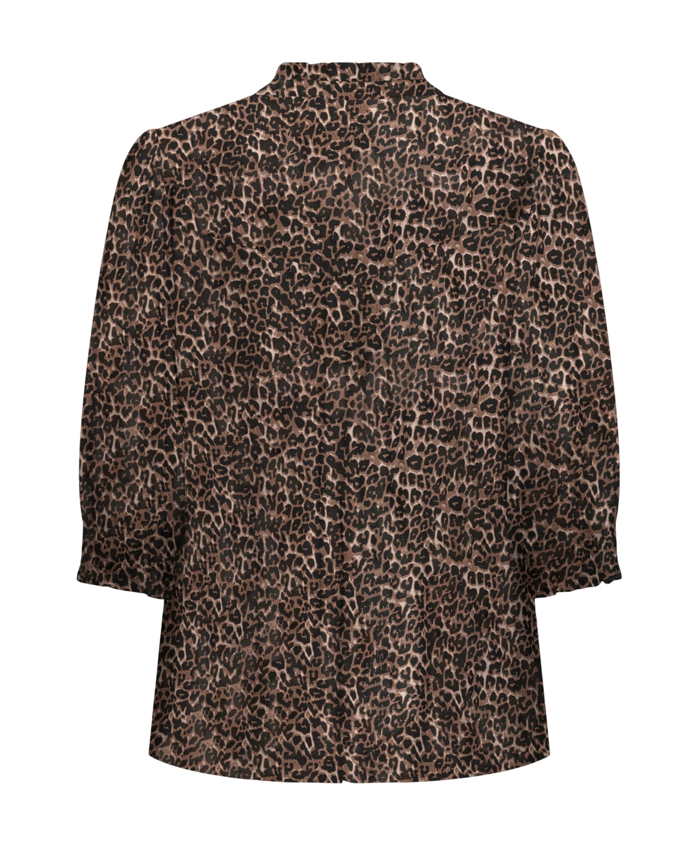 Only Carmakoma Dames blouse bruin