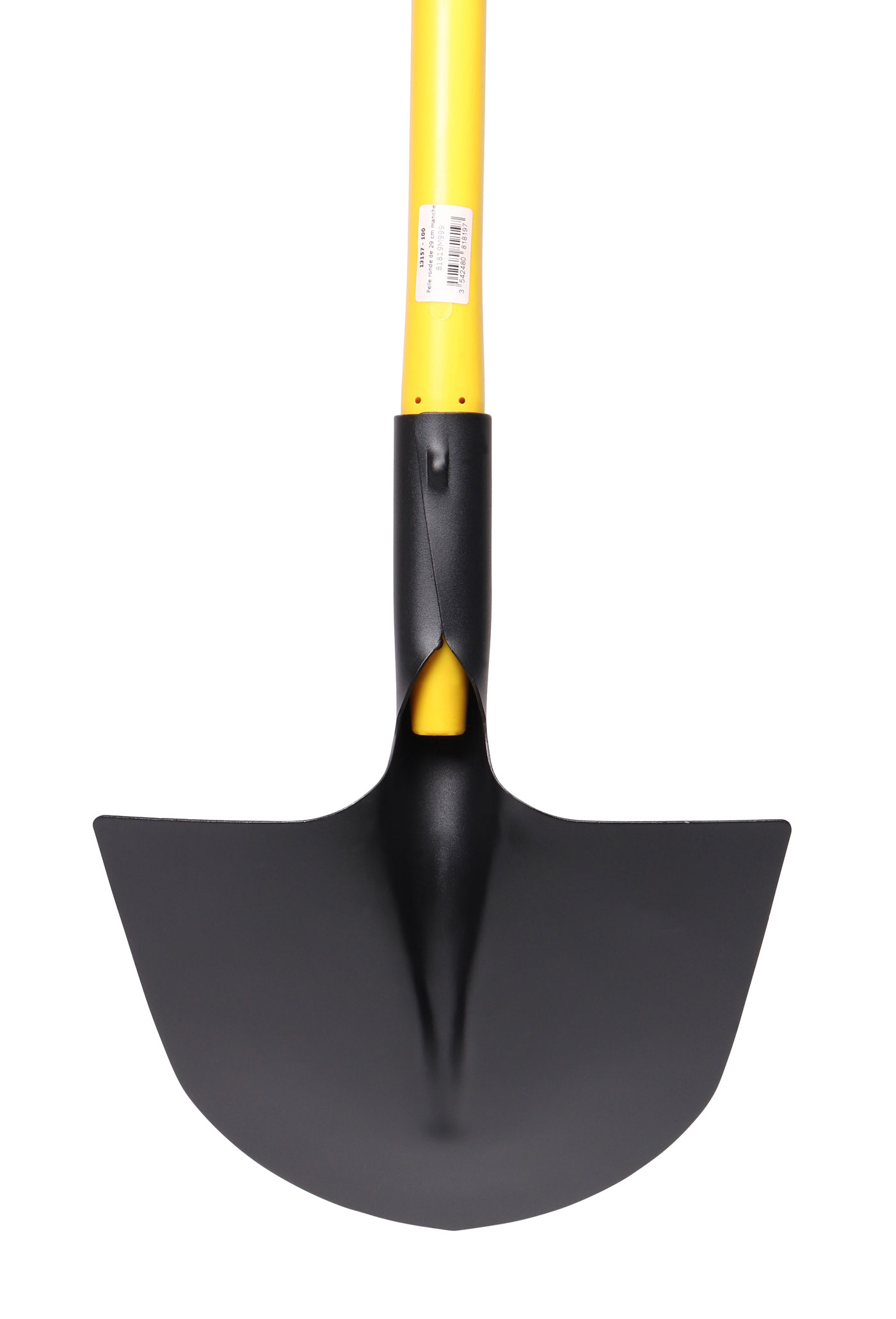 Pelle ronde de 29 cm manche trimatière